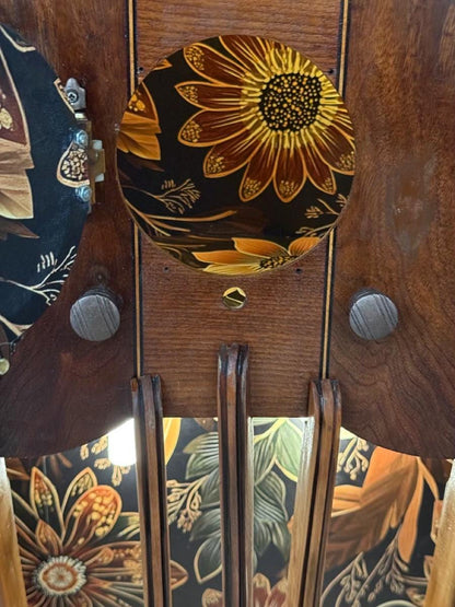 Cat bed upcycled from 1933 Silvertone radio