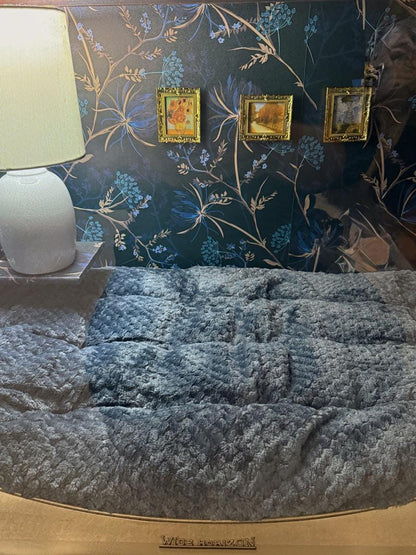 Cat or small dog bed upcycled from 1952 Dumont TV